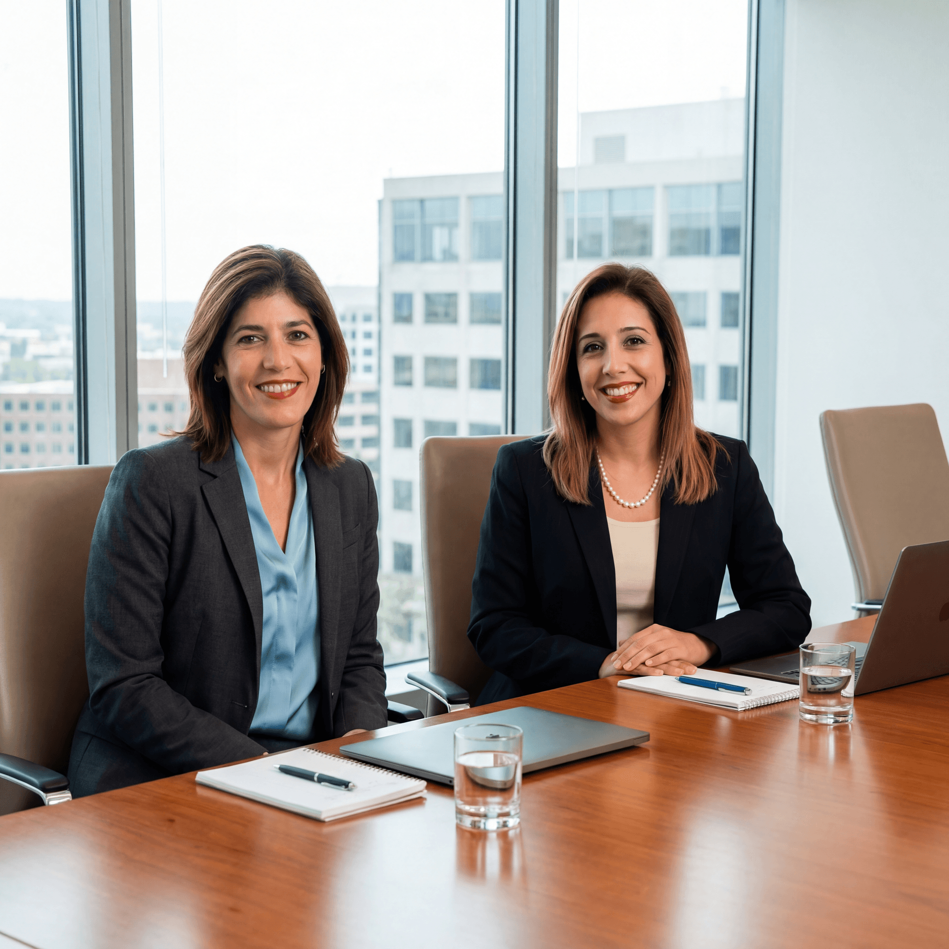 Our founding attorneys in conference room